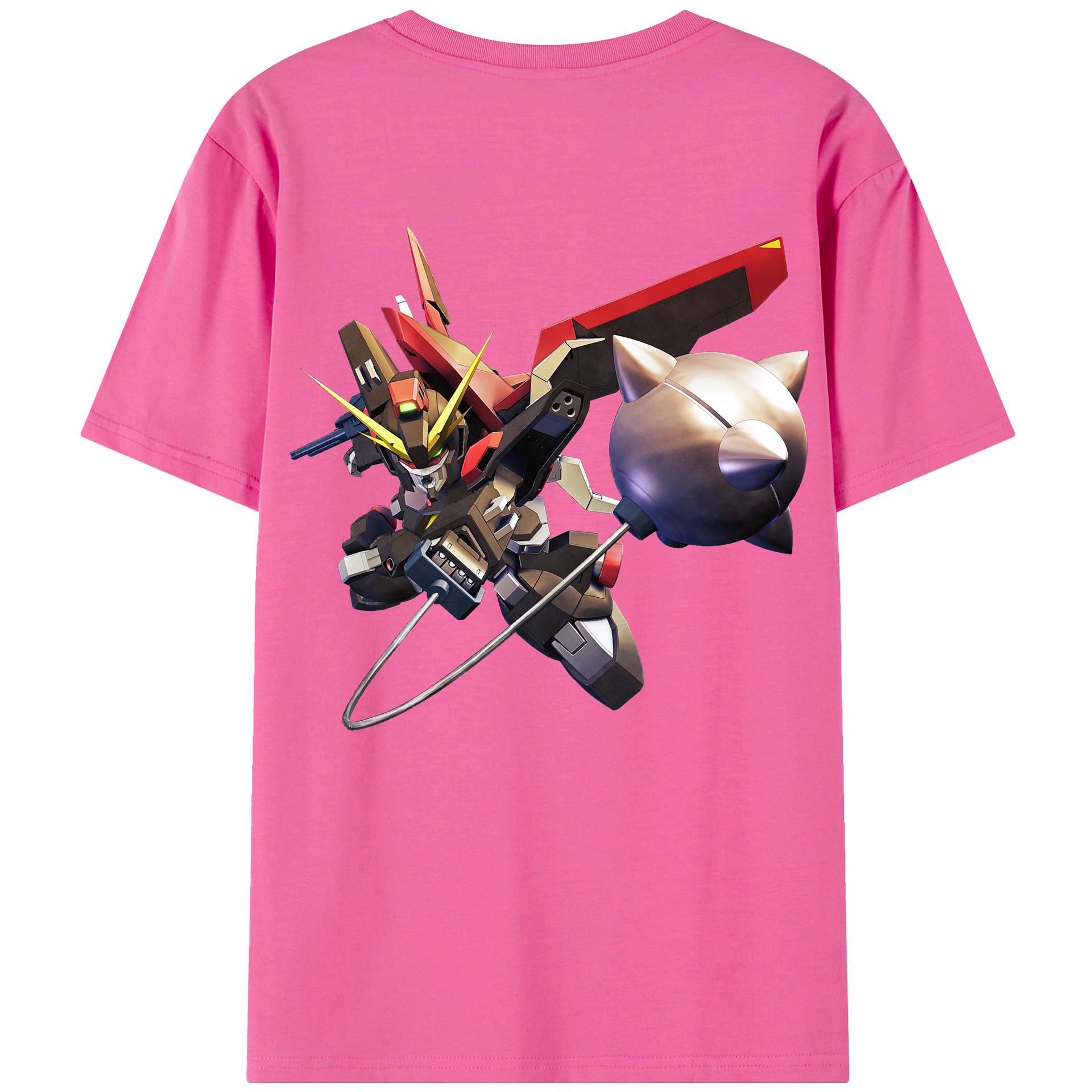 （画像用） 機動戦士ガンダム Mobile Suit Gundam レディース半袖Tシャツ(バックプリント)